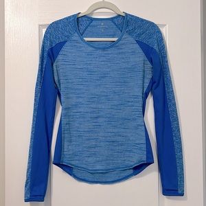 Athleta Blue Athletic Long Sleeve Top